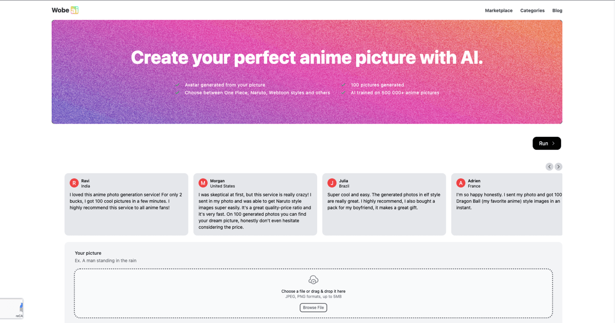 Anime AI screenshot 1