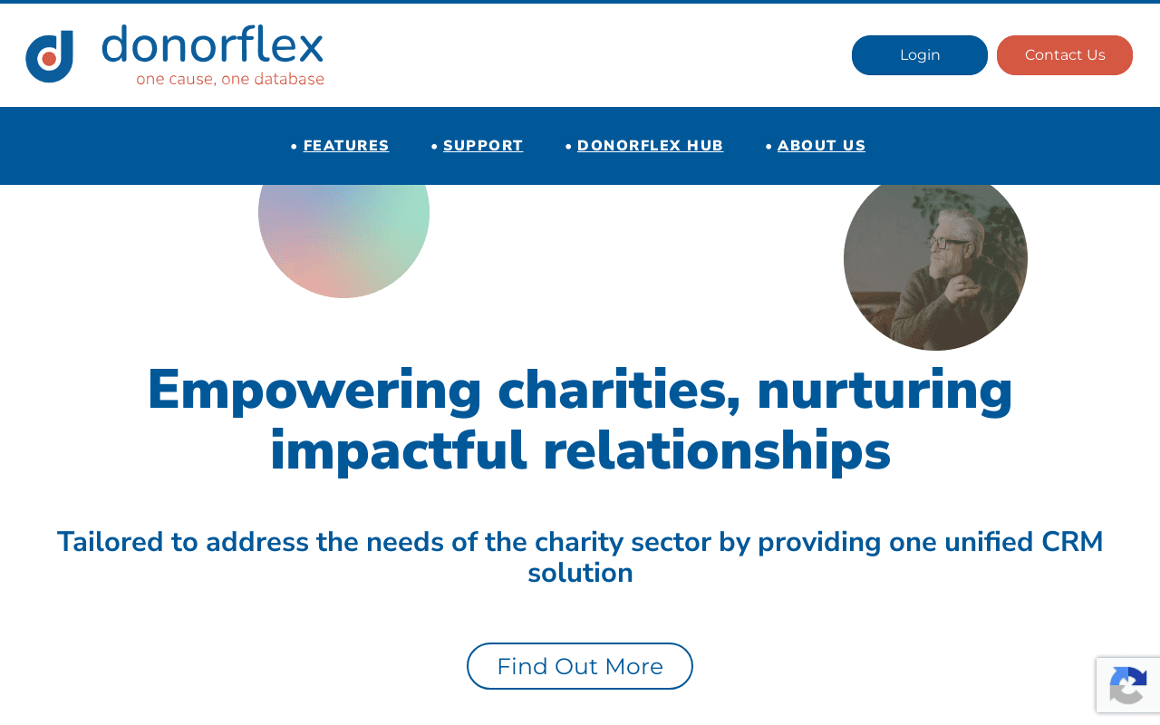 Donorflex screenshot 1