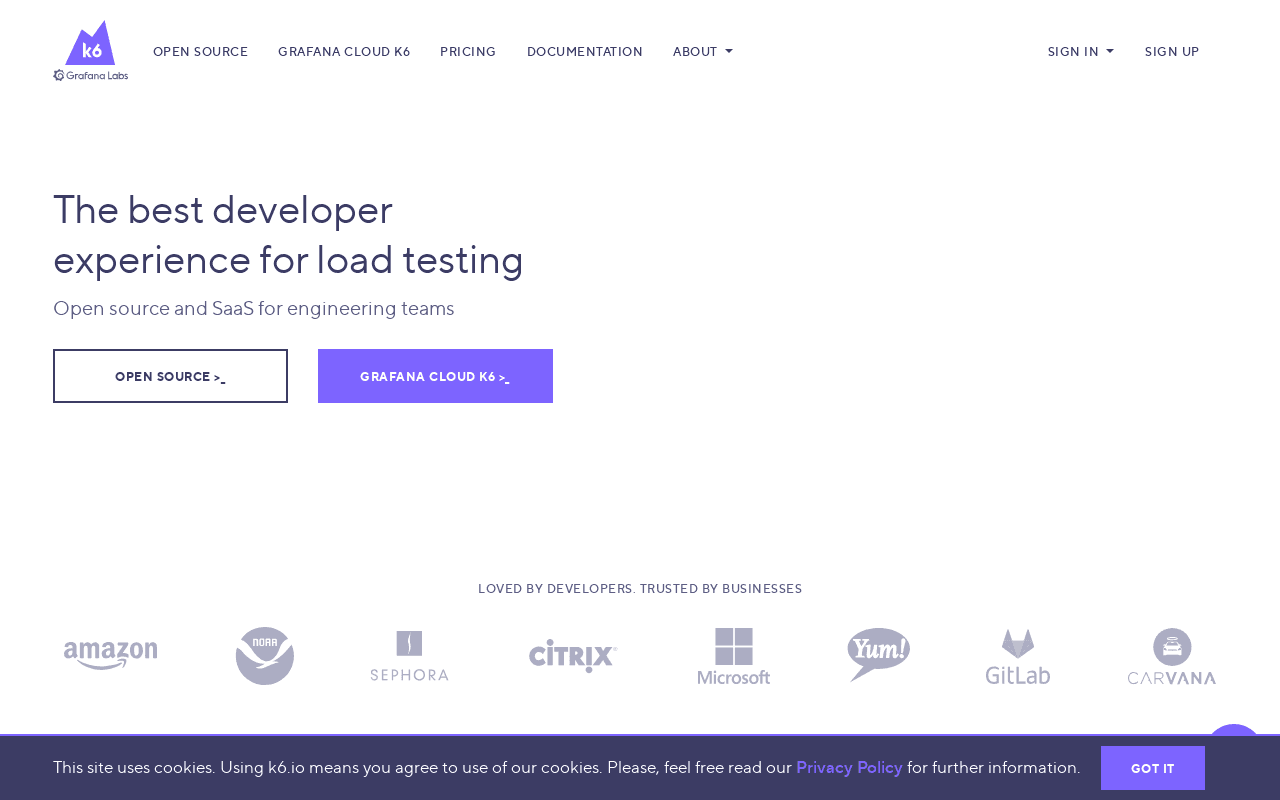 Load Impact screenshot 1