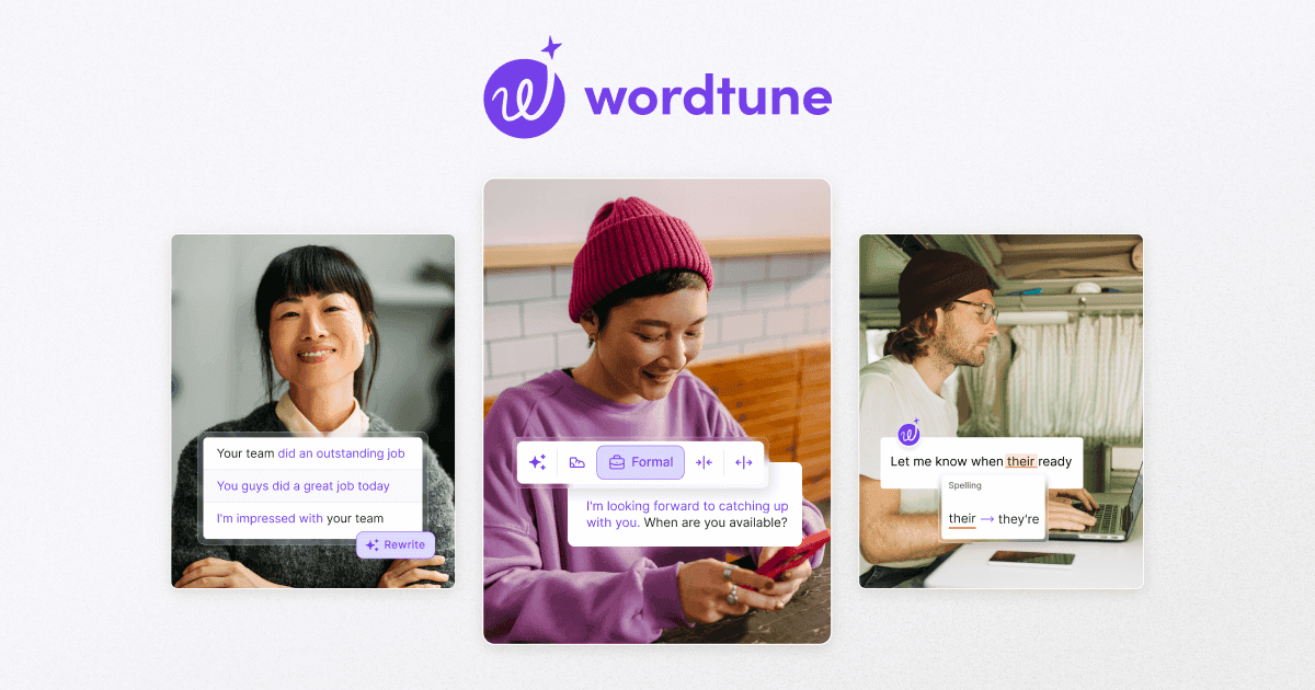 Wordtune screenshot 1