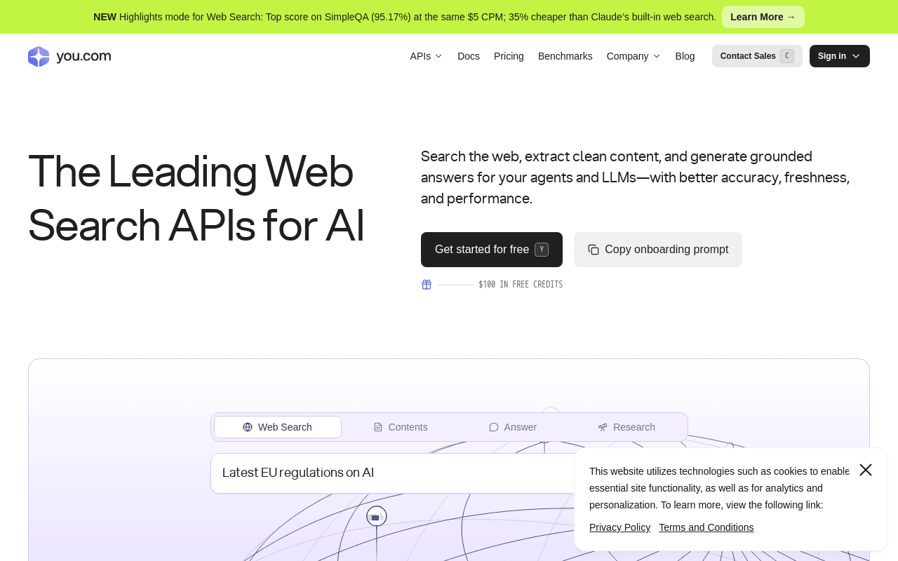 You.com screenshot 1