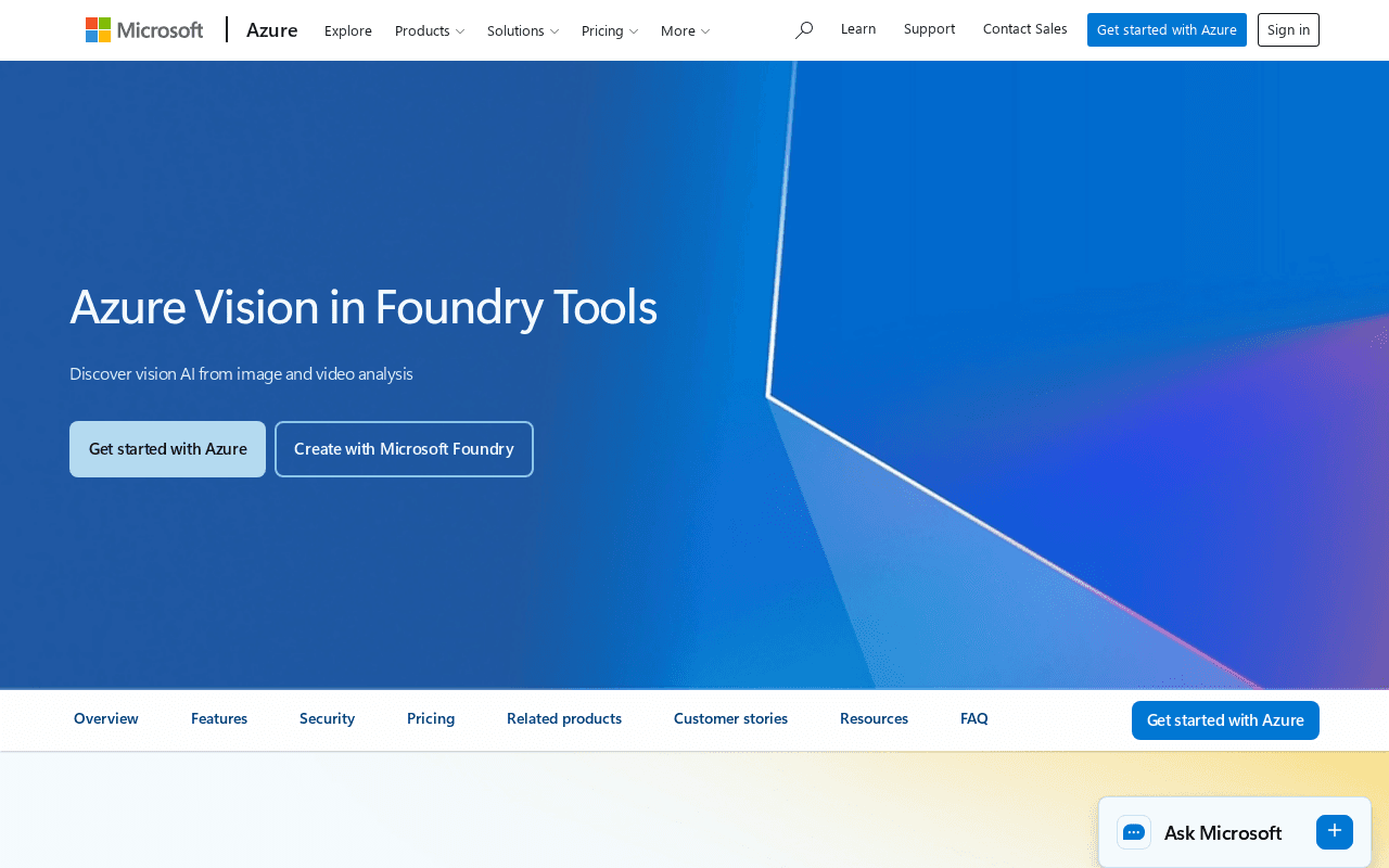 Microsoft Azure AI Face screenshot 1
