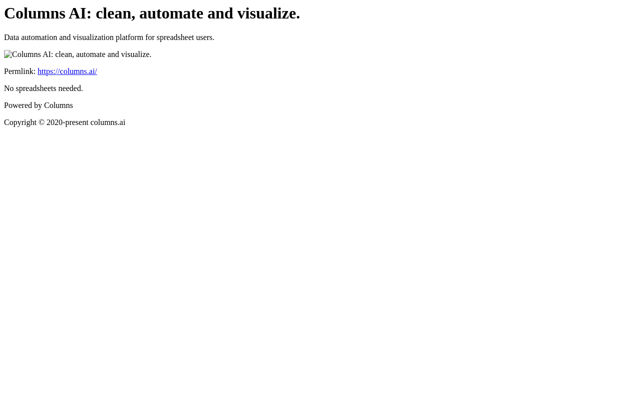 Columns AI screenshot 1
