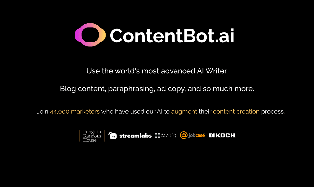 ContentBot screenshot 1