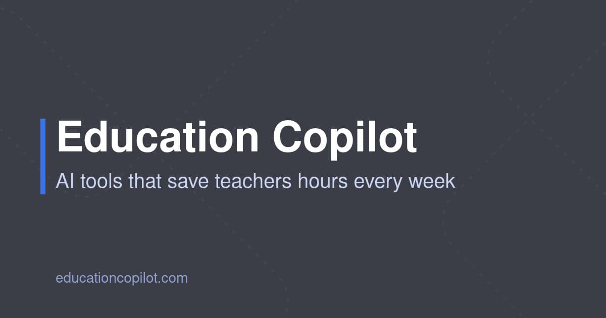 Education CoPilot screenshot 1