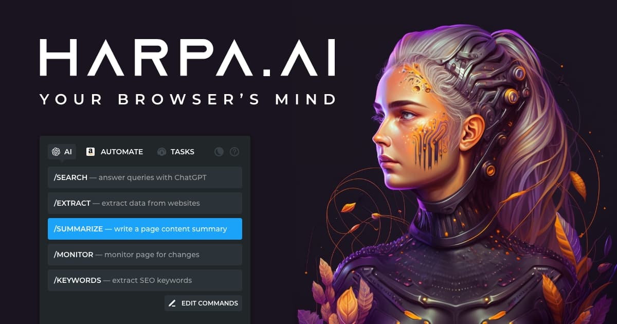 HARPA AI screenshot 1