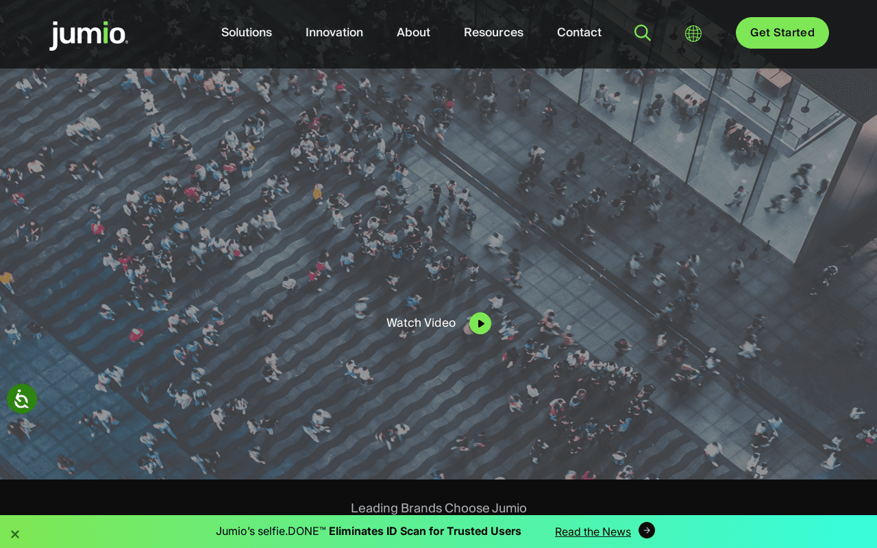 Jumio screenshot 1