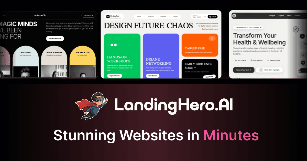 LandingHero AI screenshot 1