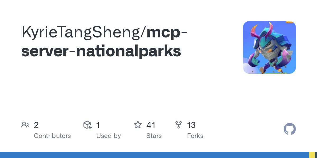 mcp-server-nationalparks screenshot 1