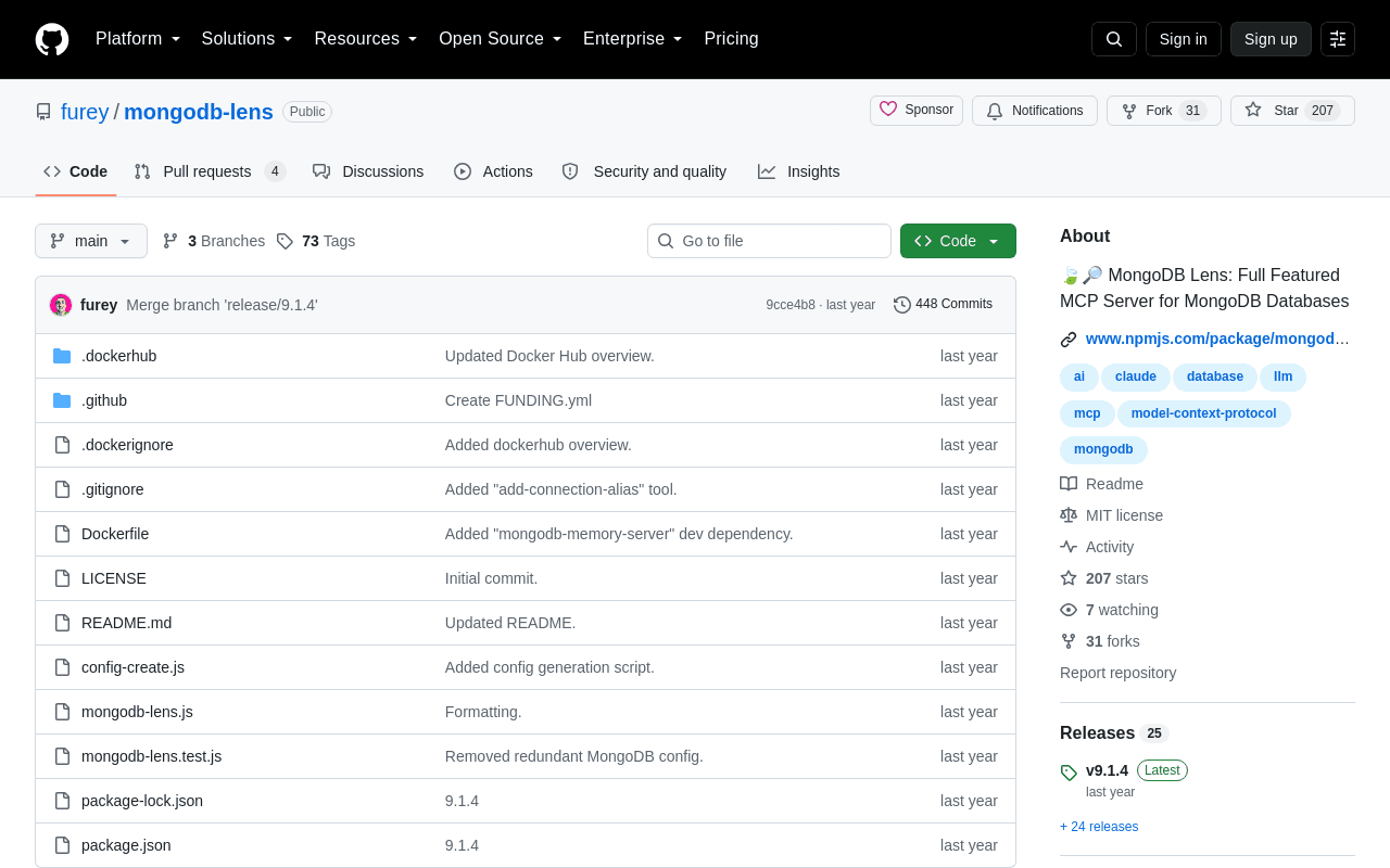MongoDB Lens screenshot 1