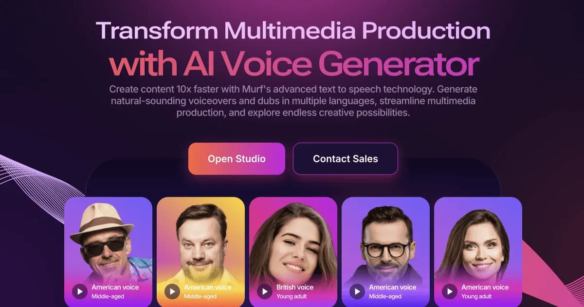 Murf AI screenshot 1