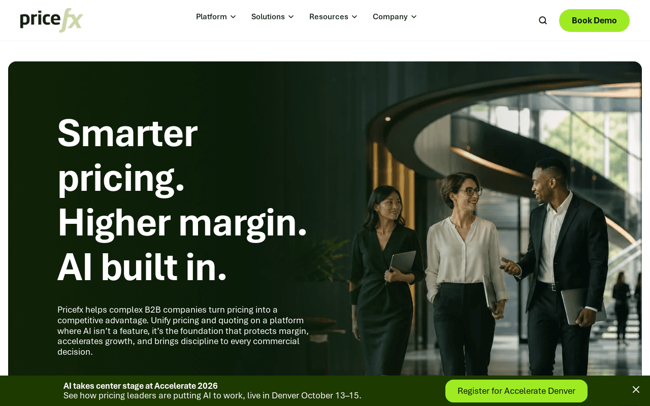 Pricefx screenshot 1
