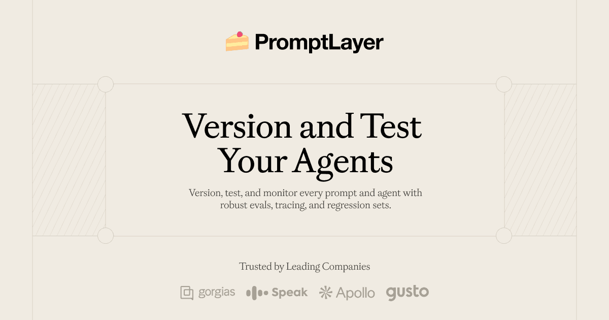 PromptLayer screenshot 1