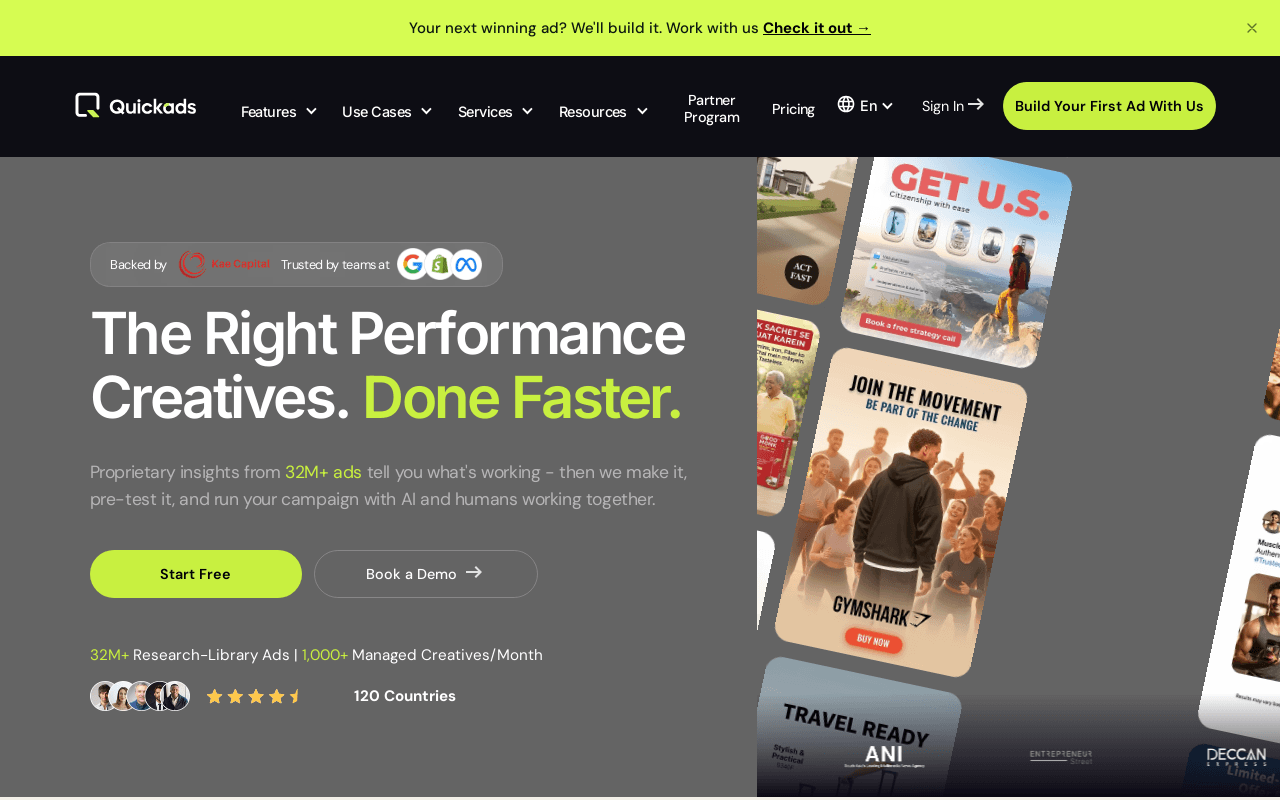 Quickads screenshot 1