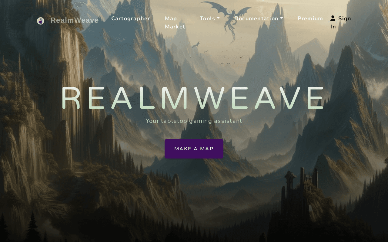 RealmWeave screenshot 1