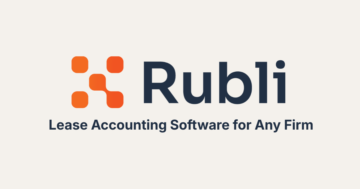Rubli Lease Accounting screenshot 2