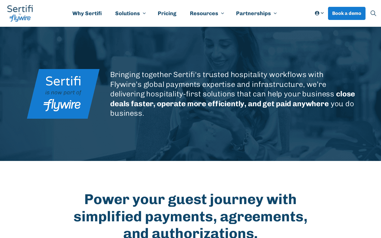 Sertifi screenshot 1