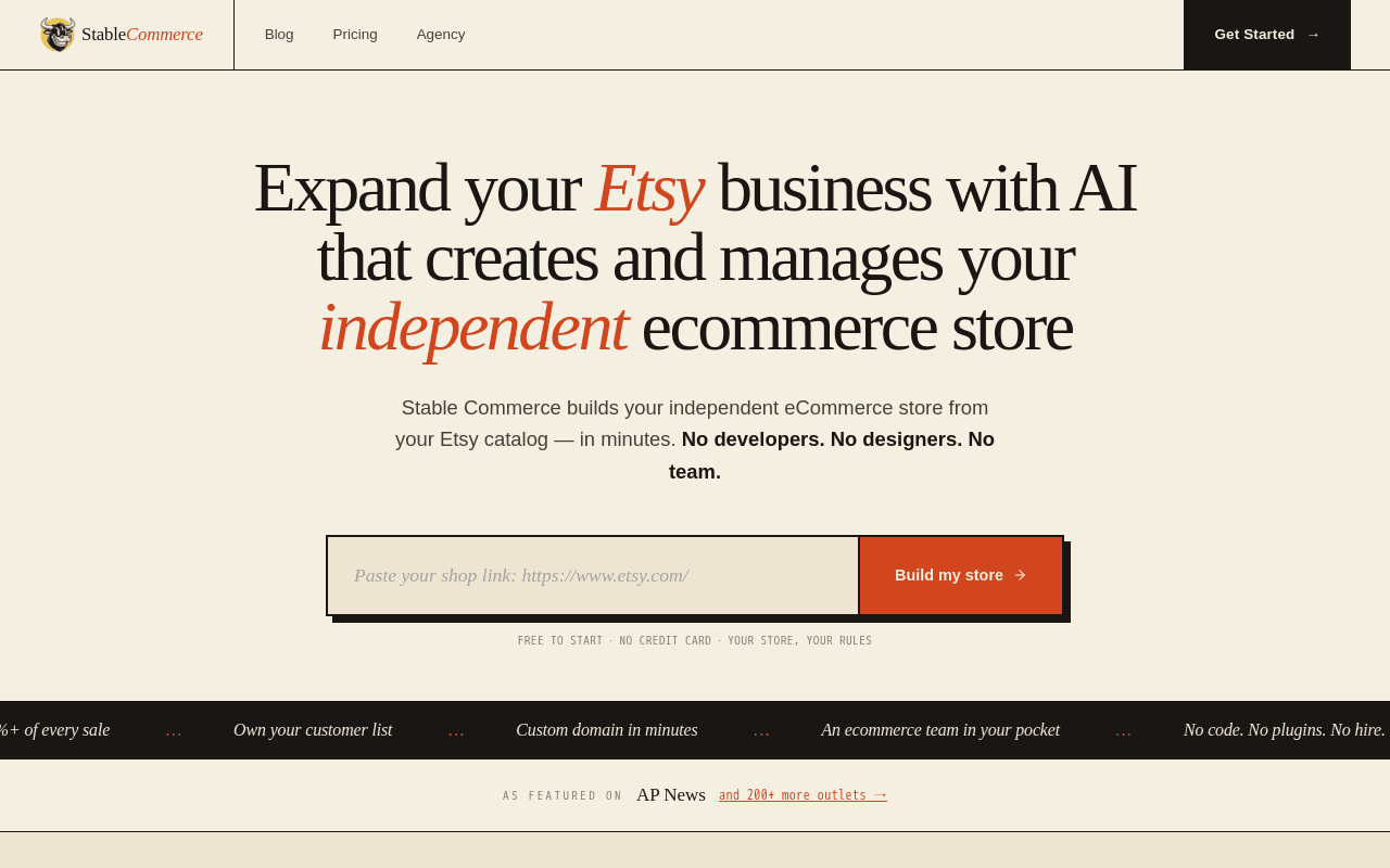 Stable Commerce screenshot 1