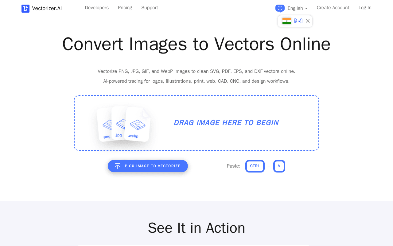 Vectorizer.AI screenshot 1